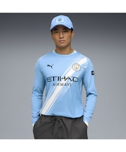 メンズ 2025-26 マンチェスター シティFC ホーム レプリカ 長袖 ユニフォーム