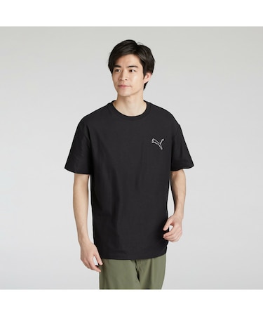 メンズ ESS MX キャット EMB ピケ 半袖 Tシャツ