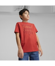ボーイズ ESS ロゴ ラブ HOG 半袖 Tシャツ B 120-160cm