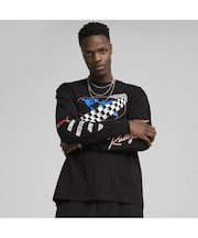 メンズ グラフィックス プーマ MOTO リラックス 長袖 Tシャツ