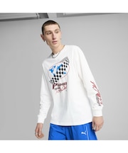 メンズ グラフィックス プーマ MOTO リラックス 長袖 Tシャツ