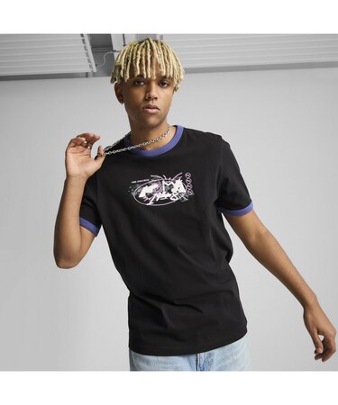 メンズ FUTURE.PUMA.ARCHIVE グラフィック リンガー 半袖 Tシャツ