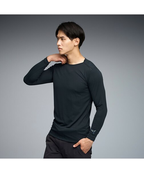 メンズ ゴルフ シャドウキャット モックネック 長袖 アンダー シャツ