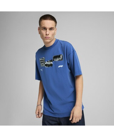 メンズ F1 グラフィック 半袖 Tシャツ