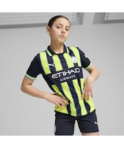 キッズ マンチェスター シティFC 2024-25 アウェイ レプリカ 半袖 ユニフォーム 116-164cm