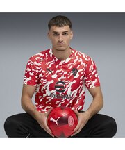 メンズ 2025-26 ACミラン プレマッチ 半袖 シャツ