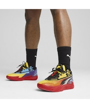 メンズ SCOOT ZEROS II コーション バスケットボールシューズ Scoot Zeros II CAUTION