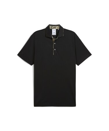 メンズ ゴルフ PUMA x REALTREE ティップド 半袖 ポロシャツ