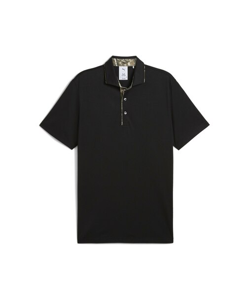 メンズ ゴルフ PUMA x REALTREE ティップド 半袖 ポロシャツ