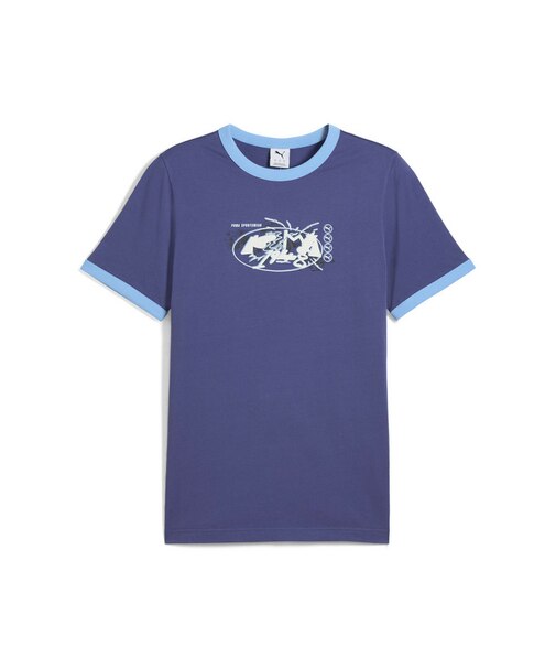 メンズ FUTURE.PUMA.ARCHIVE グラフィック リンガー 半袖 Tシャツ