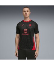 メンズ 2025-26 ACミラン トレーニング 半袖 シャツ