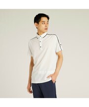 メンズ ゴルフ SB バック プリント ライン 半袖 シャツ