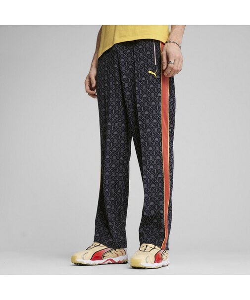 メンズ ロード トゥ ユニティ AOP リラックス ストレート トラック パンツ