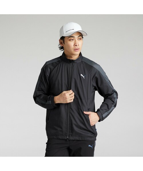 メンズ ゴルフ PF テック ライン ウィンド ブロック フルジップ