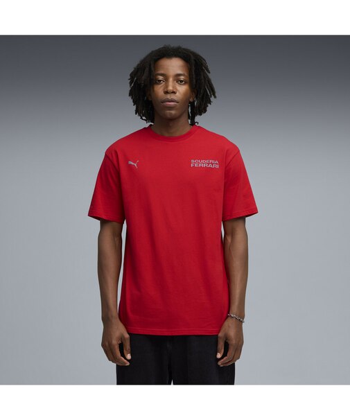 メンズ フェラーリ ライフスタイル ジャージー 半袖 Tシャツ