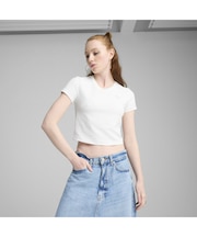 ウィメンズ デア トゥ テクスチャード ベビー 半袖 Tシャツ