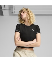 ウィメンズ デア トゥ テクスチャード ベビー 半袖 Tシャツ