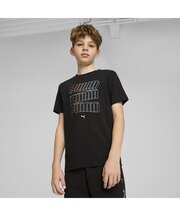 ボーイズ ESS ロゴ ラブ HOG 半袖 Tシャツ B 120-160cm