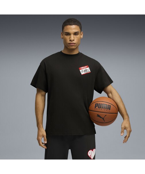 メンズ バスケットボール フーパーホットライン 半袖 Tシャツ