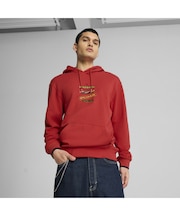 メンズ ロード トゥ ユニティ グラフィック フーディ T