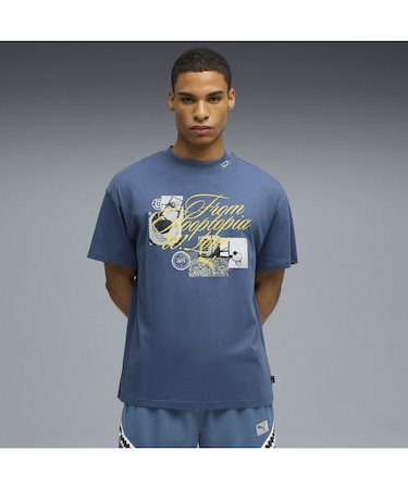 メンズ バスケットボール フートピア FHWL 半袖 Tシャツ