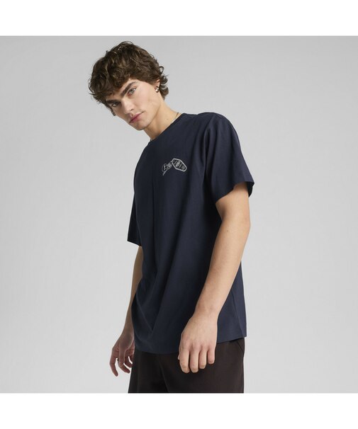 メンズ グラフィックス プーマ ホテル リラックス 半袖 Tシャツ