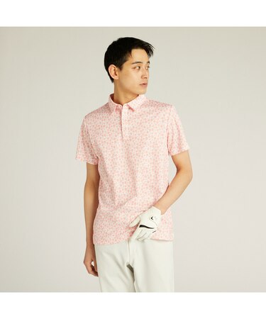 メンズ ゴルフ SB ボタニック AOP 半袖 ポロシャツ