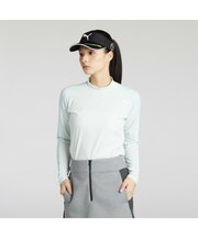 ウィメンズ ゴルフ PF テック ライン 3D モックネック 長袖 シャツ W PF TECH LINE3D LS MOCKNECK