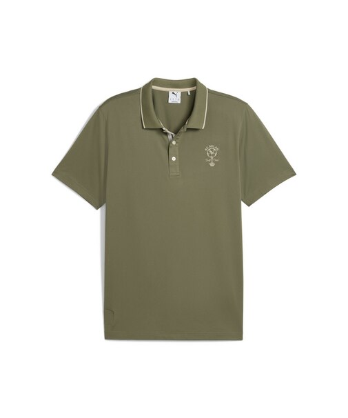 メンズ ゴルフ PUMA x ACミラン ゴルフクラブ 半袖 ポロシャツ