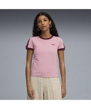 ウィメンズ T7 スリム 半袖 Tシャツ