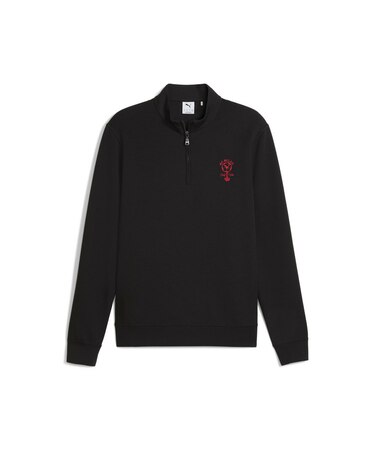 メンズ ゴルフ PUMA x ACミラン ゴルフクラブ クォータージップ スウェット