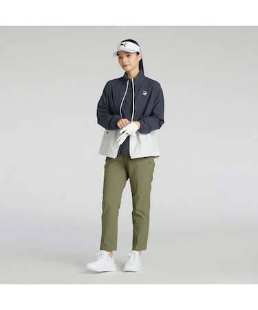 ウィメンズ ゴルフ FOG パネル カラー リラックス フルジップ ジャケット