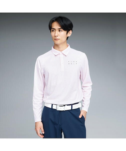 メンズ ゴルフ PB グラフィック 長袖 ポロシャツ PB GRAPHIC L/S POLO