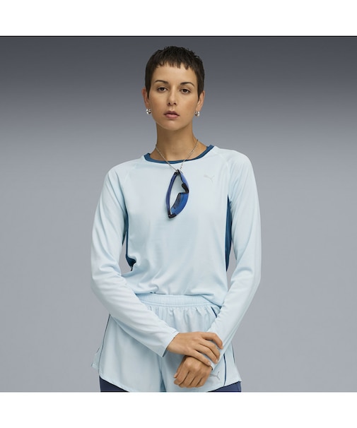 ウィメンズ ランニング ラン ヴェロシティ 長袖 Tシャツ