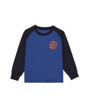 ボーイズ アクティブ スポーツ ポリ 長袖 Tシャツ 120-160cm