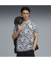 メンズ マンチェスターシティ FC FTBLカルチャー AOP 半袖 Tシャツ
