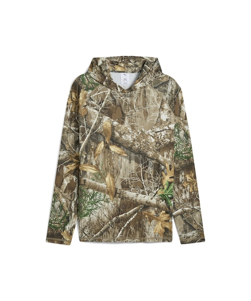メンズ ゴルフ PUMA x REALTREE カモ フーディ
