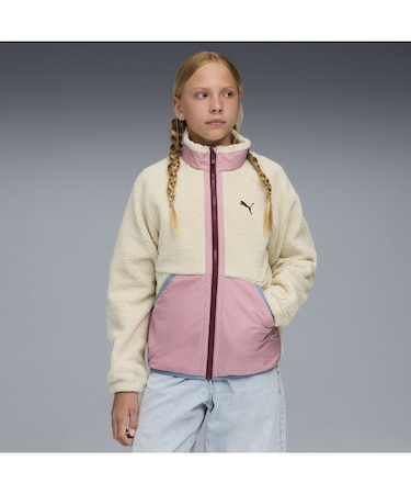 キッズ ハイブリッド シェルパ ジャケット 120-160cm Hybrid Sherpa Jacket