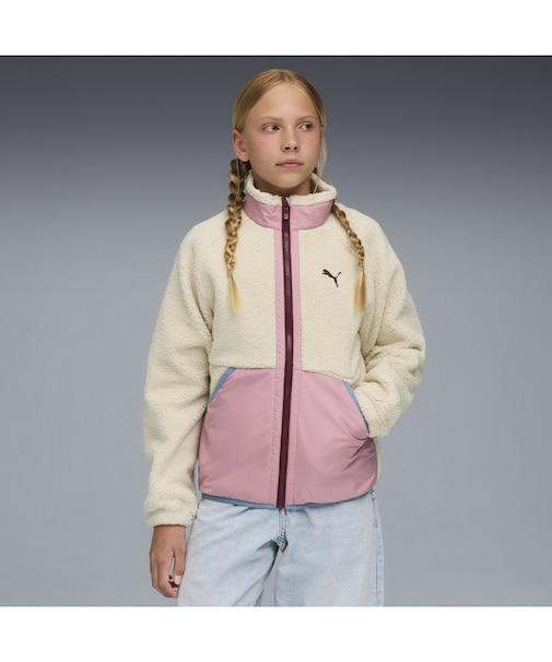 キッズ ハイブリッド シェルパ ジャケット 120-160cm Hybrid Sherpa Jacket