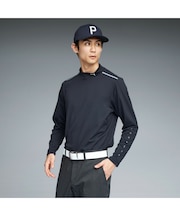メンズ ゴルフ PB ハイネック 長袖 シャツ