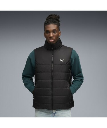 メンズ ESS パデッド ベスト