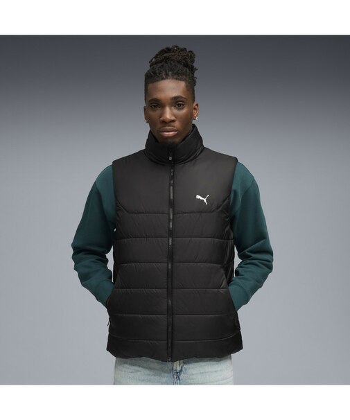 メンズ ESS パデッド ベスト