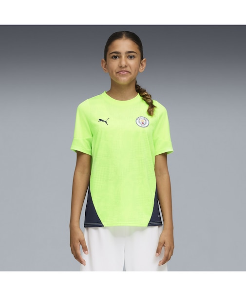 キッズ 2025-26 マンチェスターシティ FC トレーニング 半袖 シャツ 116-164cm