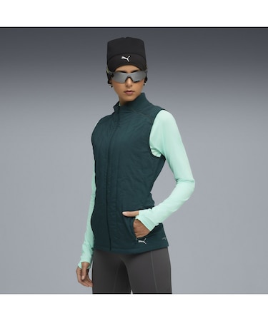 ウィメンズ ランニング クラウドスパン ウォームベスト W Run Cloudspun Warmlbl Vest