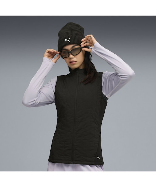 ウィメンズ ランニング クラウドスパン ウォームベスト