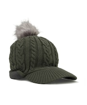 ウィメンズ ゴルフ メタルキャット ニットバイザー キャップ W METAL CAT KNIT VISOR CAP