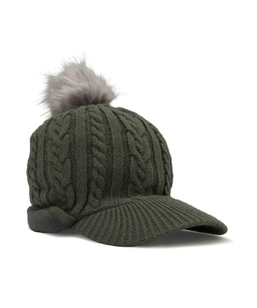 ウィメンズ ゴルフ メタルキャット ニットバイザー キャップ W METAL CAT KNIT VISOR CAP