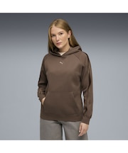 ウィメンズ ESS ELEVATED サテン フーディー 裏起毛