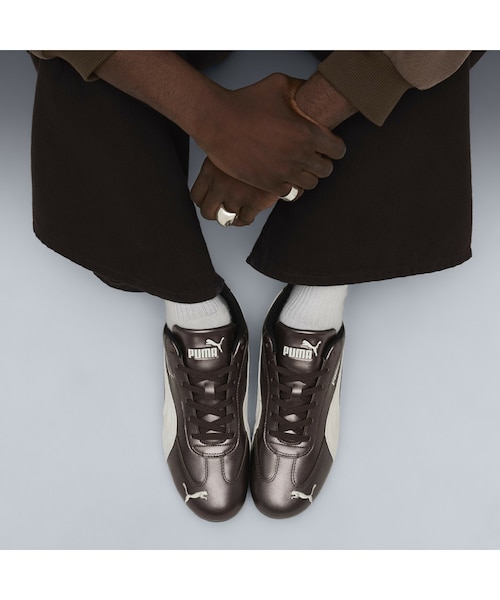 3個口のC ユニセックス スピードキャット メタリック スニーカー｜プーマの通販