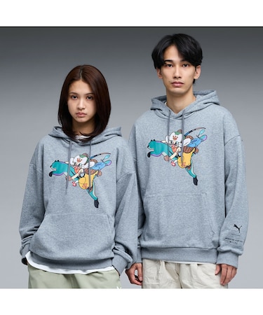 ユニセックス PUMA x モンスターハンターワイルズ フーディ フロントプリント